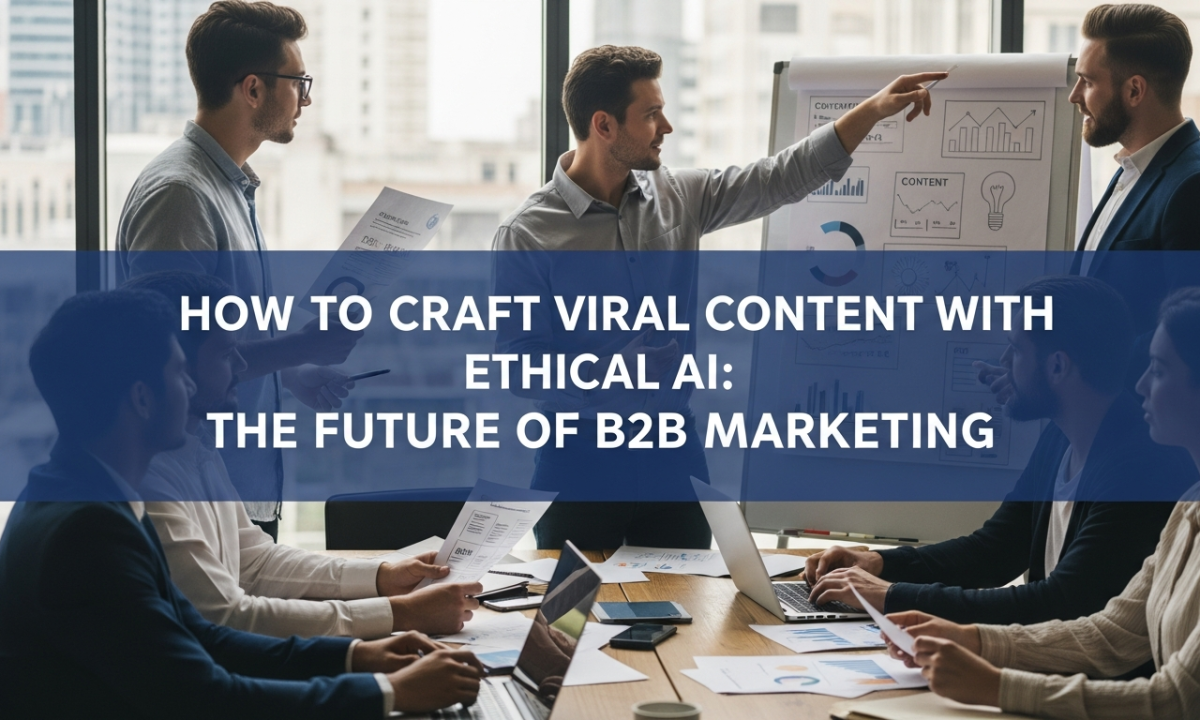 How to Craft Viral Content with Ethical AI: The Future of B2B Marketing