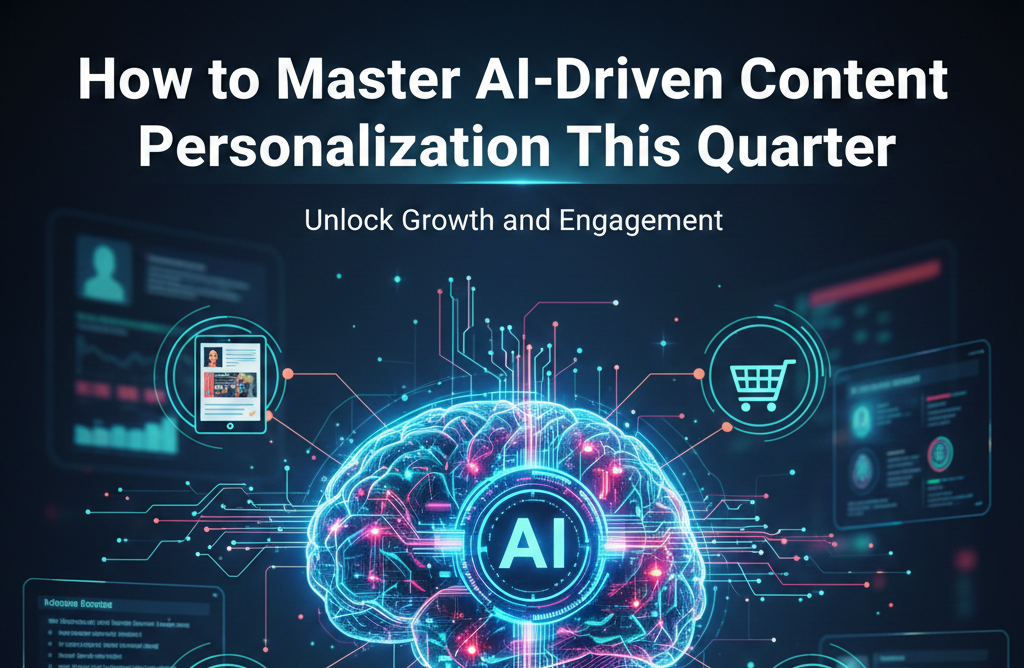 How to Master AI-Driven Content Personalization This Quarter