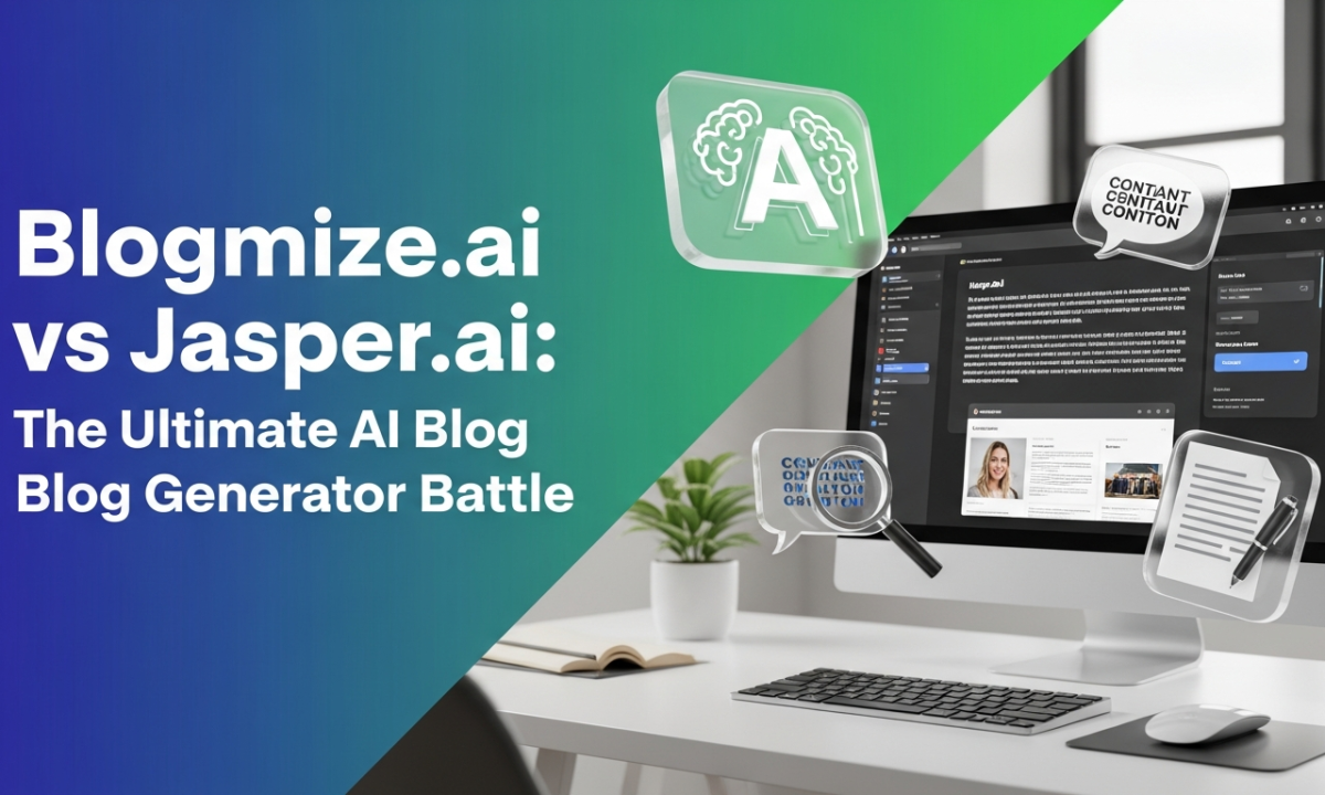 Blogmize.ai vs Jasper.ai: The Ultimate AI Blog Generator Battle