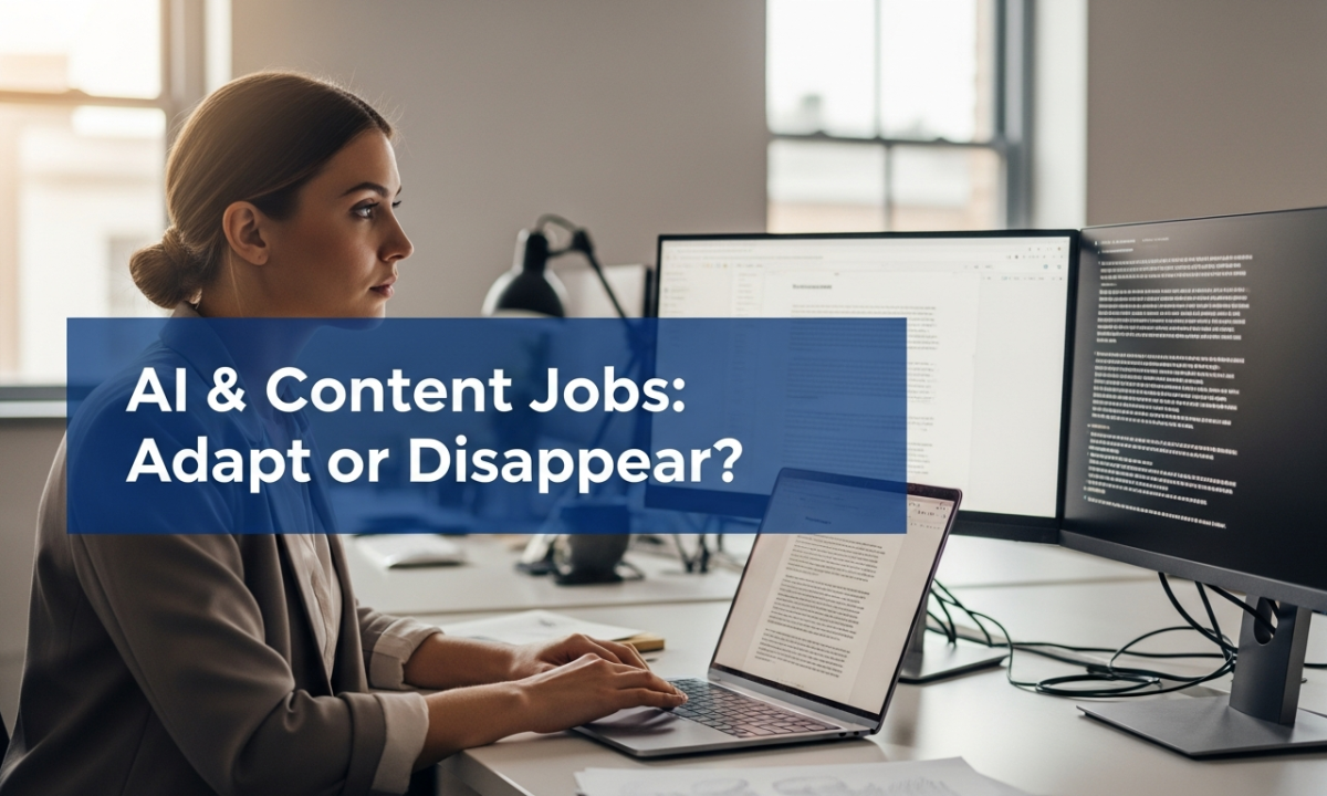 AI & Content Jobs: Adapt or Disappear?