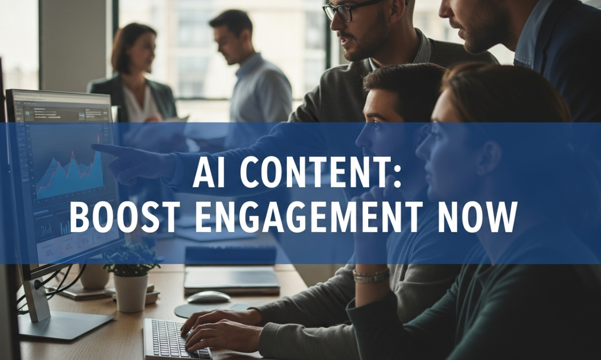 AI Content: Boost Engagement Now