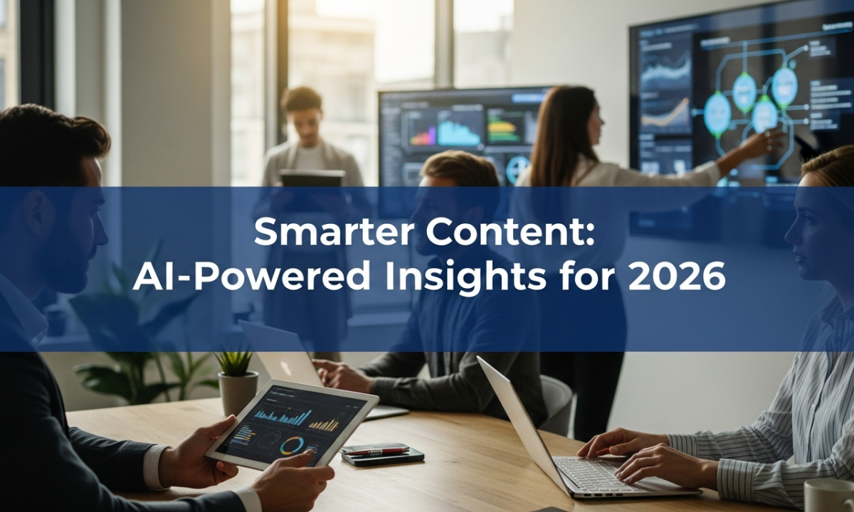 Smarter Content: AI-Powered Insights for 2026