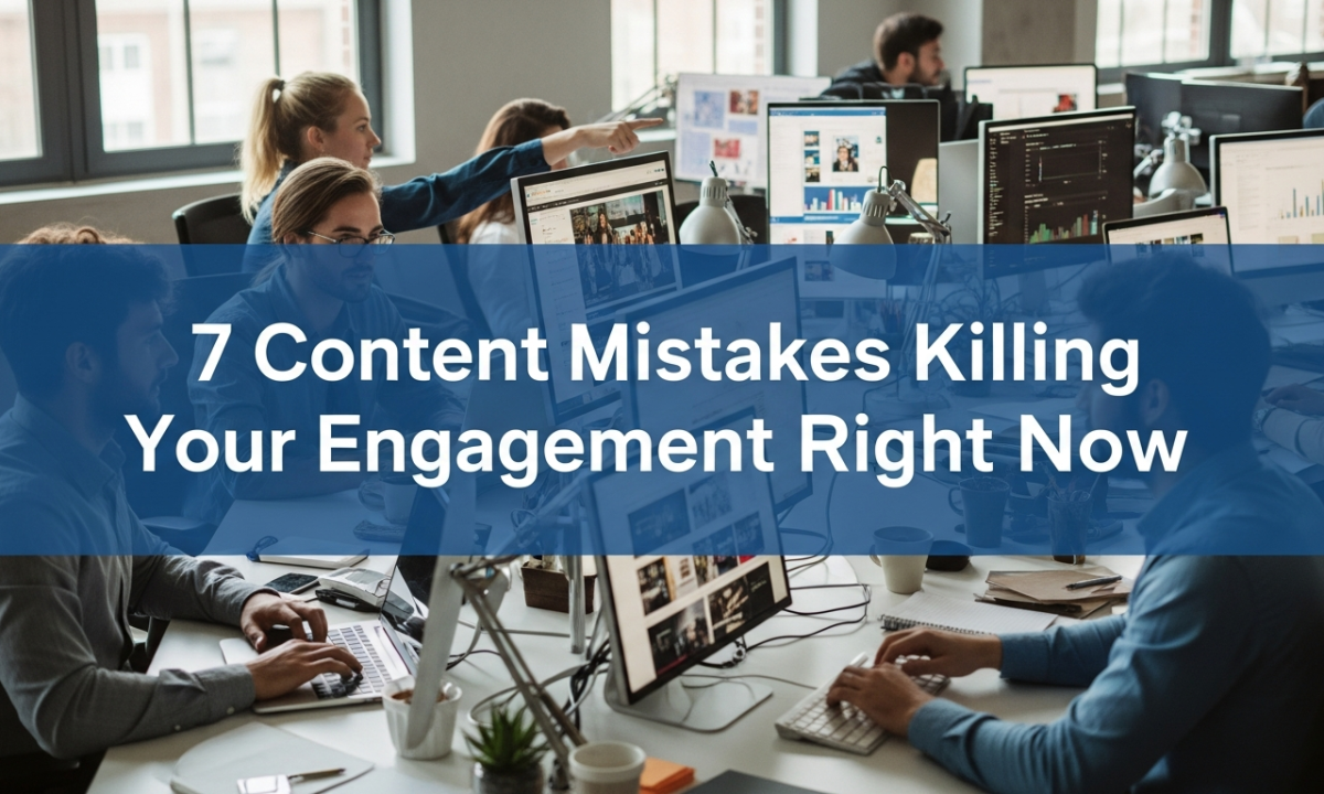 7 Content Mistakes Killing Your Engagement