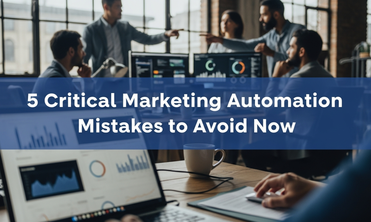 5 Marketing Automation Mistakes to Avoid Now