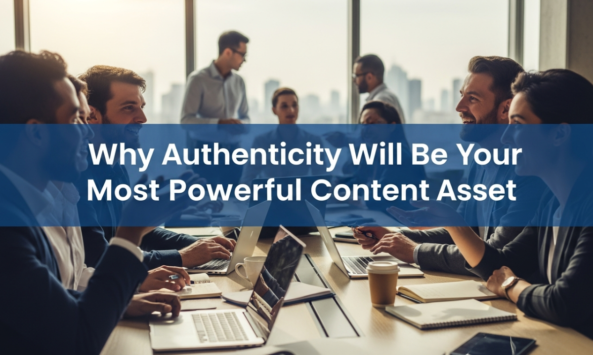 Authenticity: Your #1 Content Asset for 2026 & Beyond