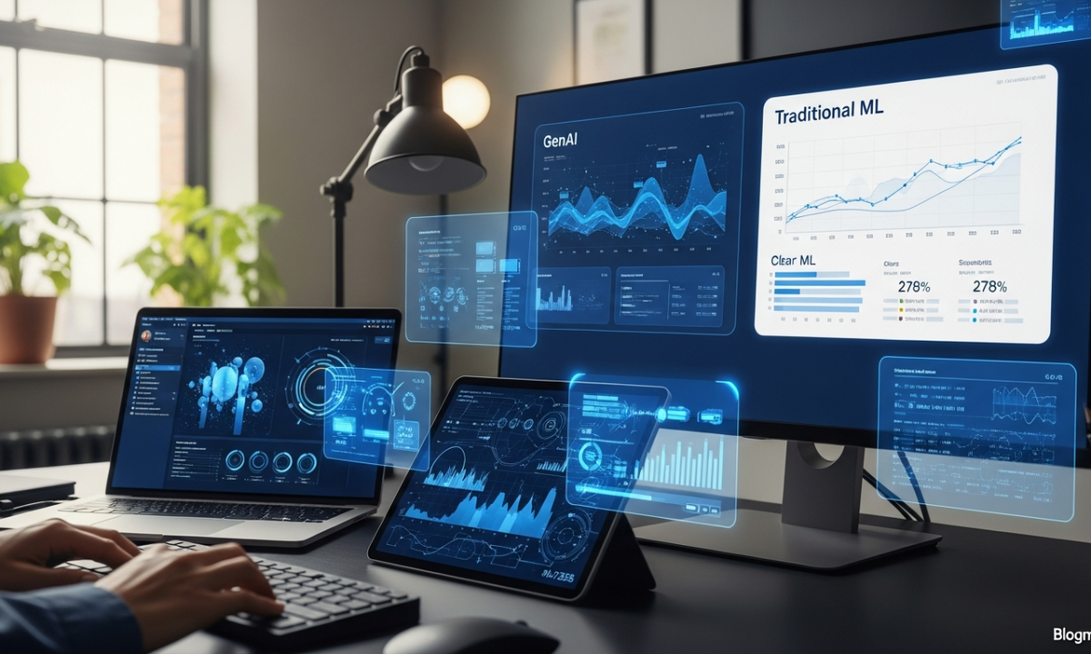 GenAI vs. Traditional ML: Enterprise Innovation Showdown