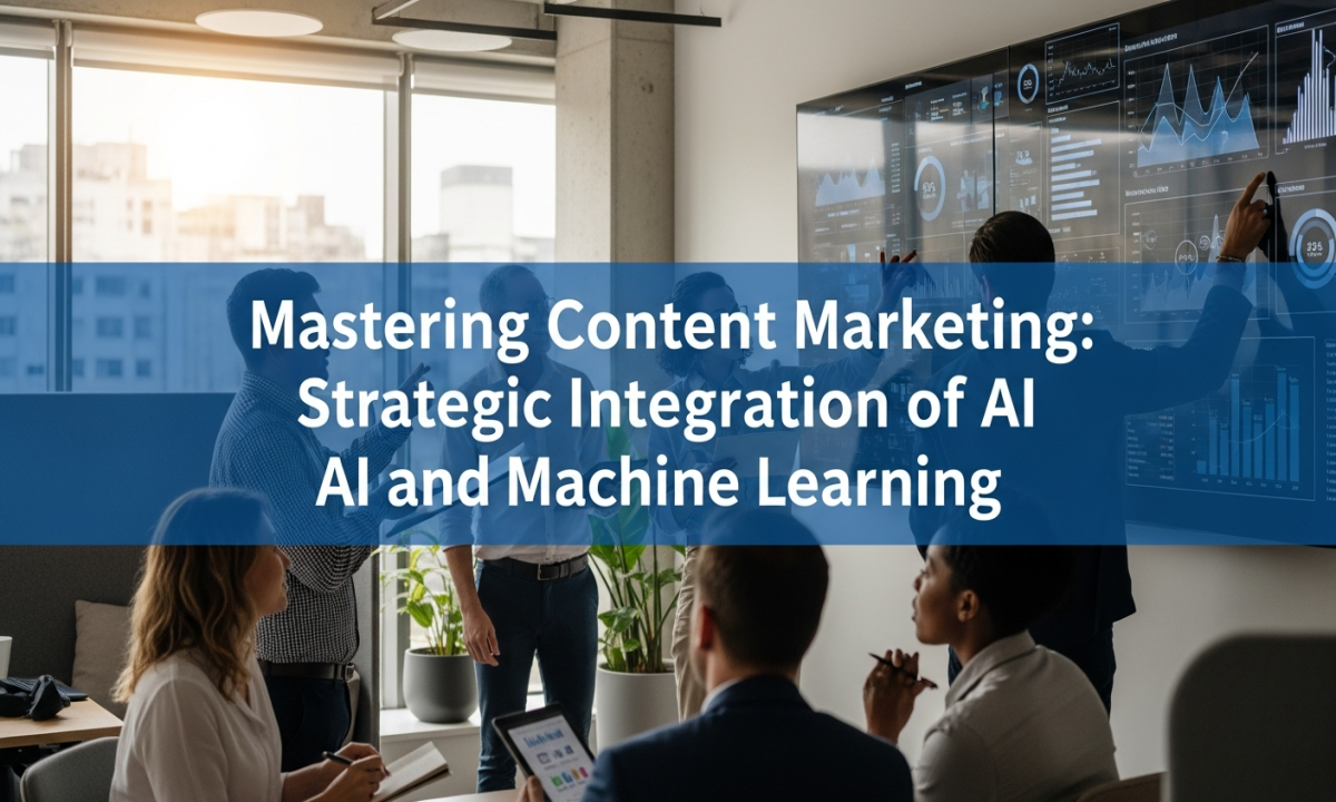 Mastering Content Marketing: Strategic Integration of AI and Machine Learning