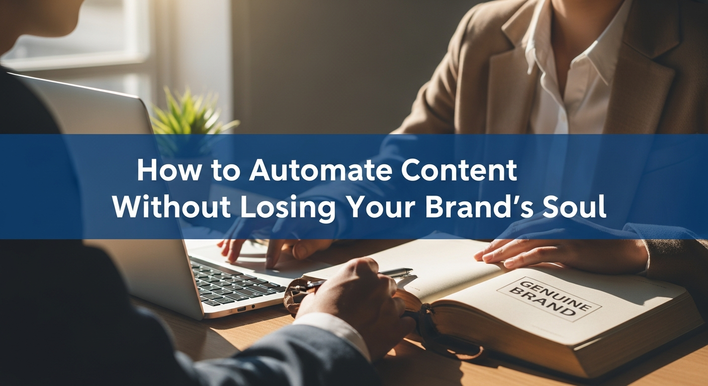 How to Automate Content Without Losing Your Brand's Soul