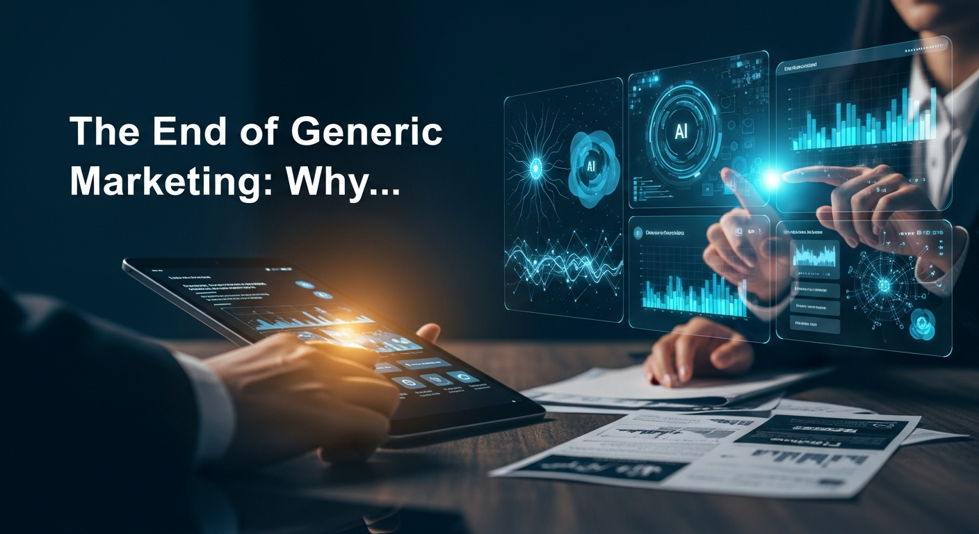 The End of Generic Marketing: Why Hyper-Personalization via AI is Non-Negotiable for 7-Figure Growth