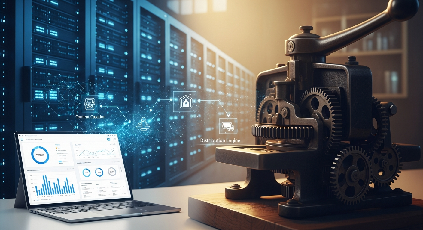 The Myth of Manual B2B Content: Why Autopilot AI is the Only Path to Scale