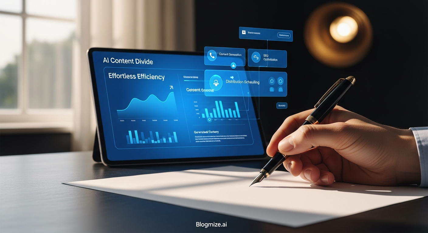 The Myth of Manual Blogging: Why Your B2B Strategy Needs AI Autopilot Now