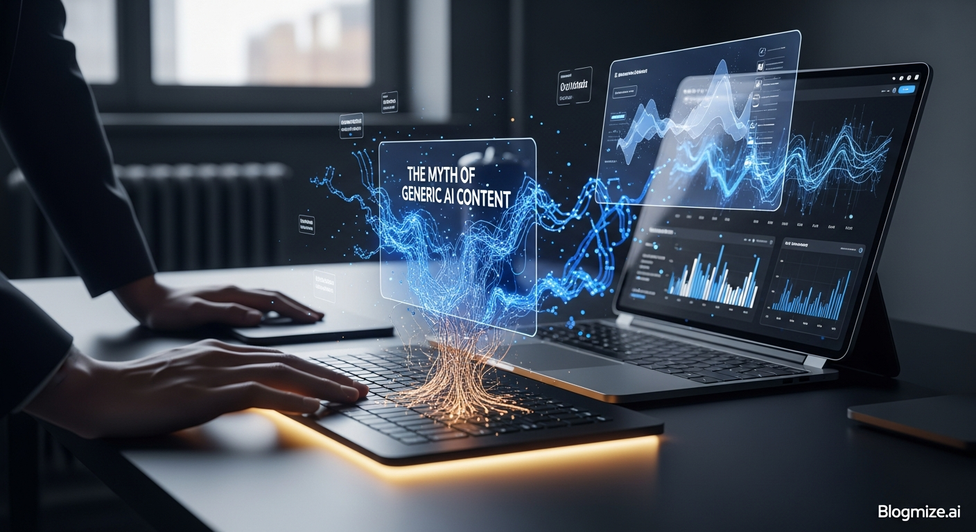 The Myth of Generic AI Content: Why Humanized AI is Your B2B Marketing's Only Future