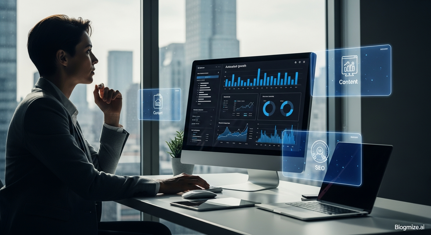 Beyond Content Burnout: How Blogmize's AI Autopilot Solves B2B Lead Generation & SEO Struggles
